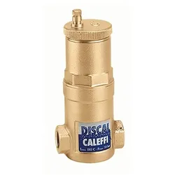 Caleffi Discal Mikroblasenabscheider 551003 3/4" IG, Messing-Gehäuse