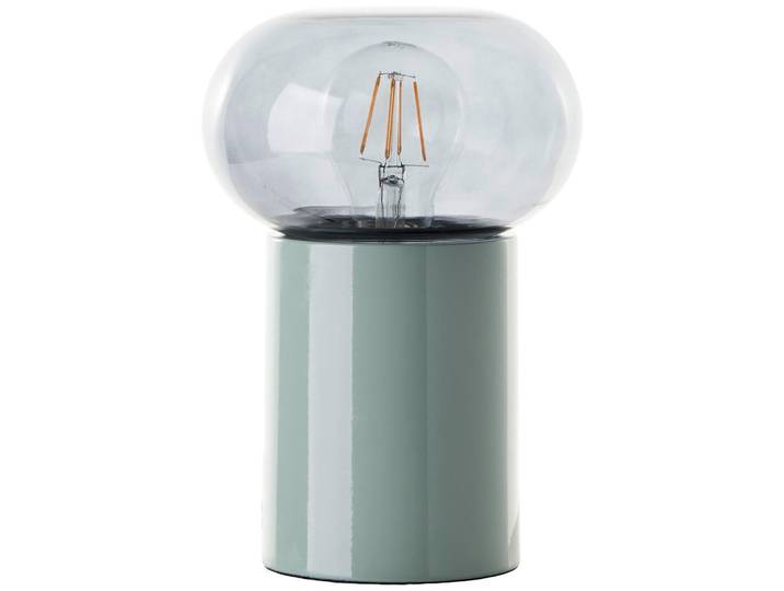 Brilliant Tischleuchte Knut 99002/74, Grün, Metall, E27, 15x21.9x15 cm, Lampen & Leuchten, Innenbeleuchtung, Tischlampen