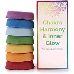 Chakra Bath Fizz - Large Box - Chakra Harmony & Inner Glow