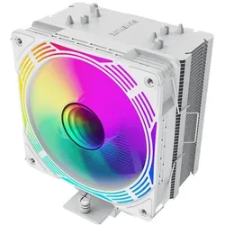 GameMax Ventilateur processeur Ice force ARGB (Blanc), CPU Kühler, Weiss