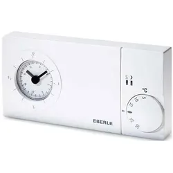 Eberle Controls Uhrenthermostat, Thermostat, Weiss