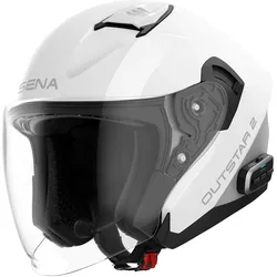Sena Outstar 2, Jethelm - Weiß/Silber - M