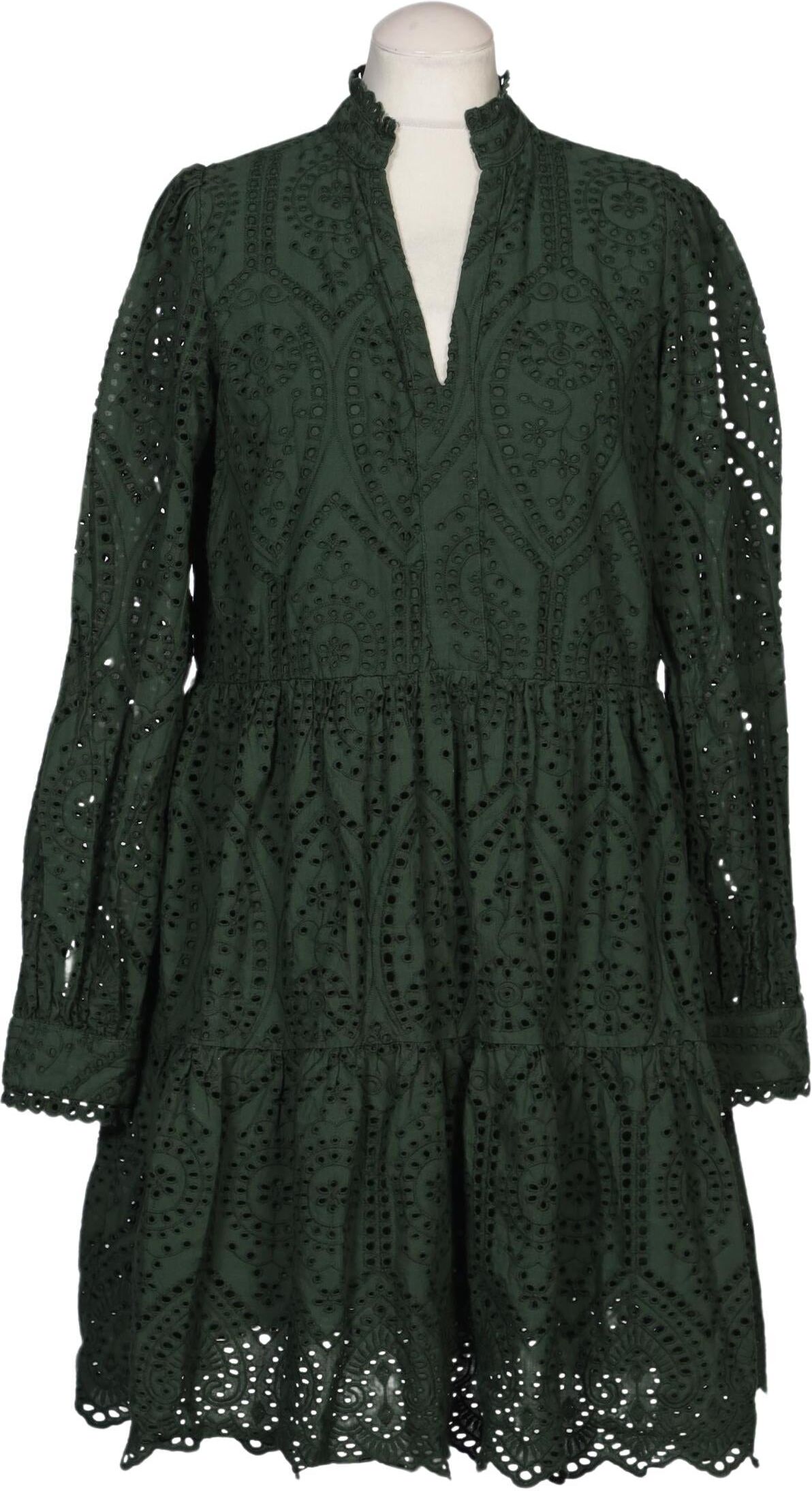 YAS Damen Kleid, Grün, Gr. S, Baumwolle - Second Hand