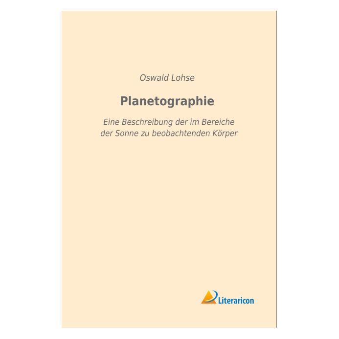 Literaricon Planetographie (Softcover, Oswald Lohse) (55592974)