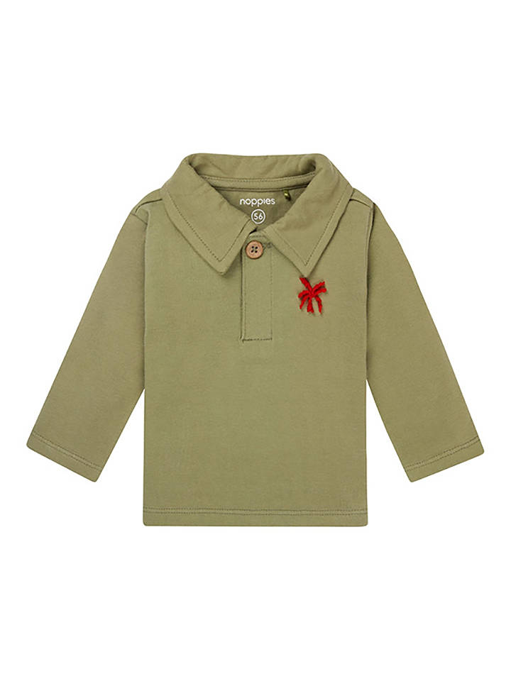 Noppies Poloshirt "Ocampo" in Khaki - 74