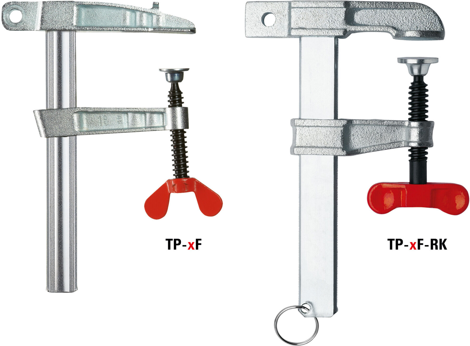 Bessey Polschweißzwinge TP 150/80 + Flügelschraube (TP-1F)
