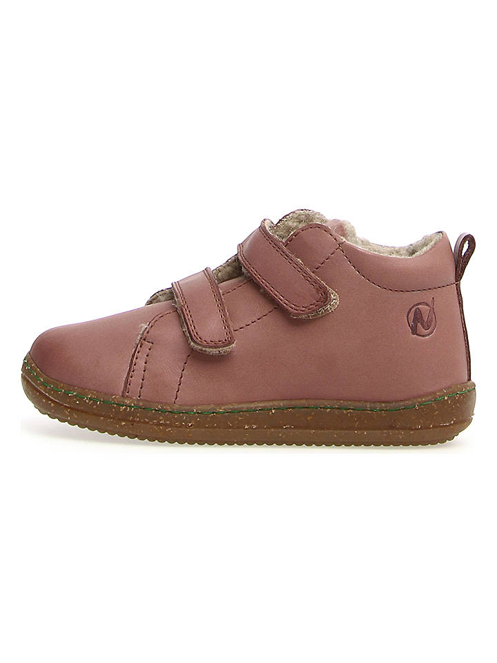 Naturino Leder-Sneakers "Windy" in Altrosa - 26