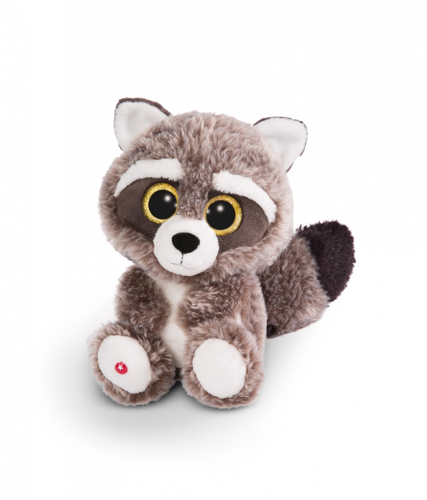 NICI Glubschis knuffel wasbeer Clooney, 25 cm