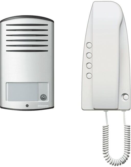 Legrand Set audio analogique pour maison individuelle 363211 alu (363211)