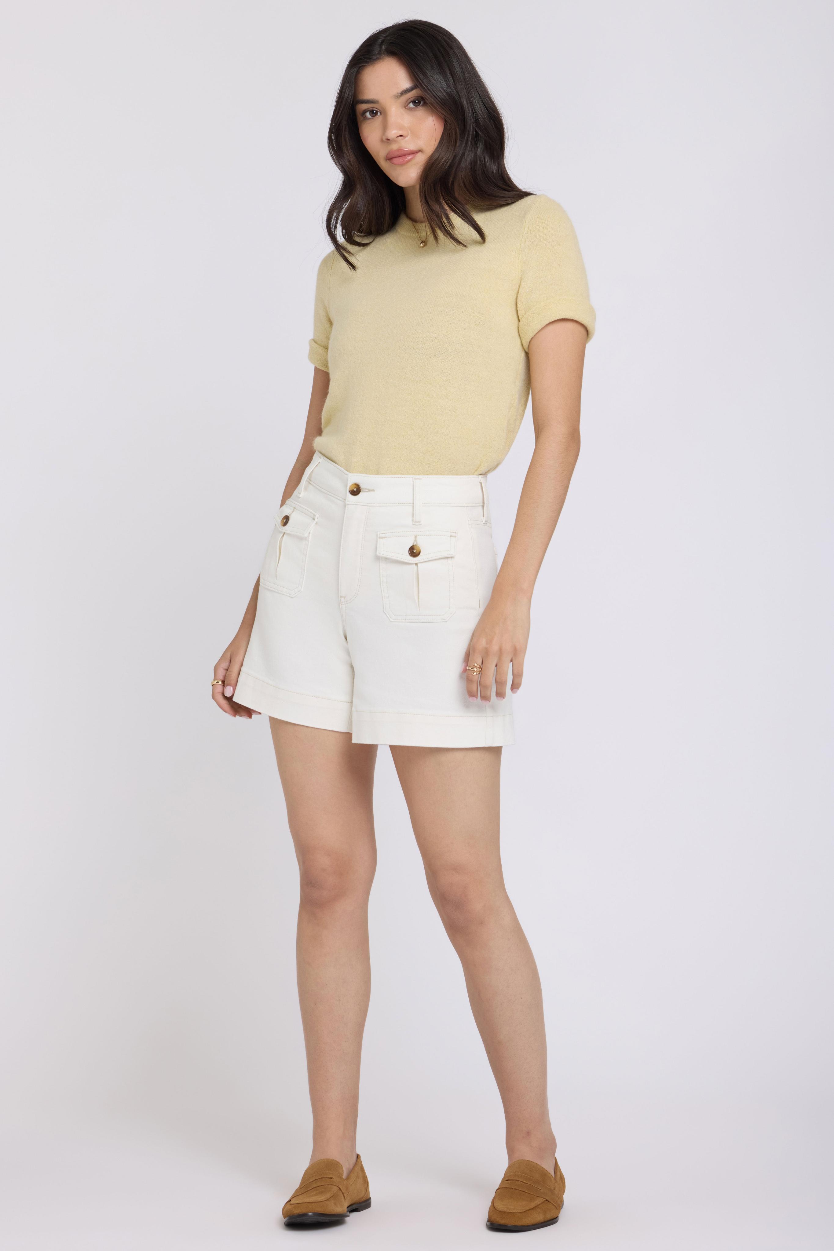 Berkyn Entspannte Denim-Shorts mit Hoher Taille