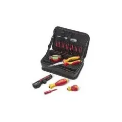 Wiha 930050402 Werkzeug Set Elektriker gemischt 21-tlg mit Funktionstasche 45418