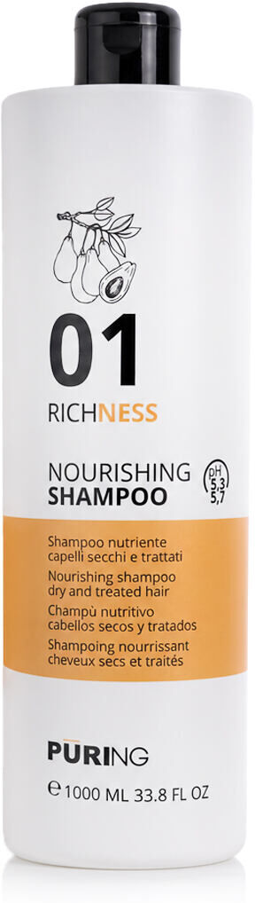 PÜRING 01 RICHNESS Nourishing Shampoo 1000 ml