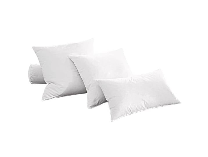 Oreiller moelleux en coton blanc 60x60cm