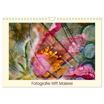 Fotografie trifft Malerei (Wandkalender 2027 DIN A4 quer), CALVENDO Monatskalender