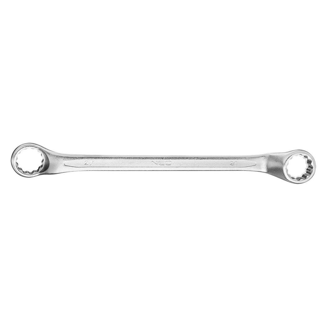 Neo Gekröpfter Ringschlüssel 24 x 27 mm (09-924) (09-924)
