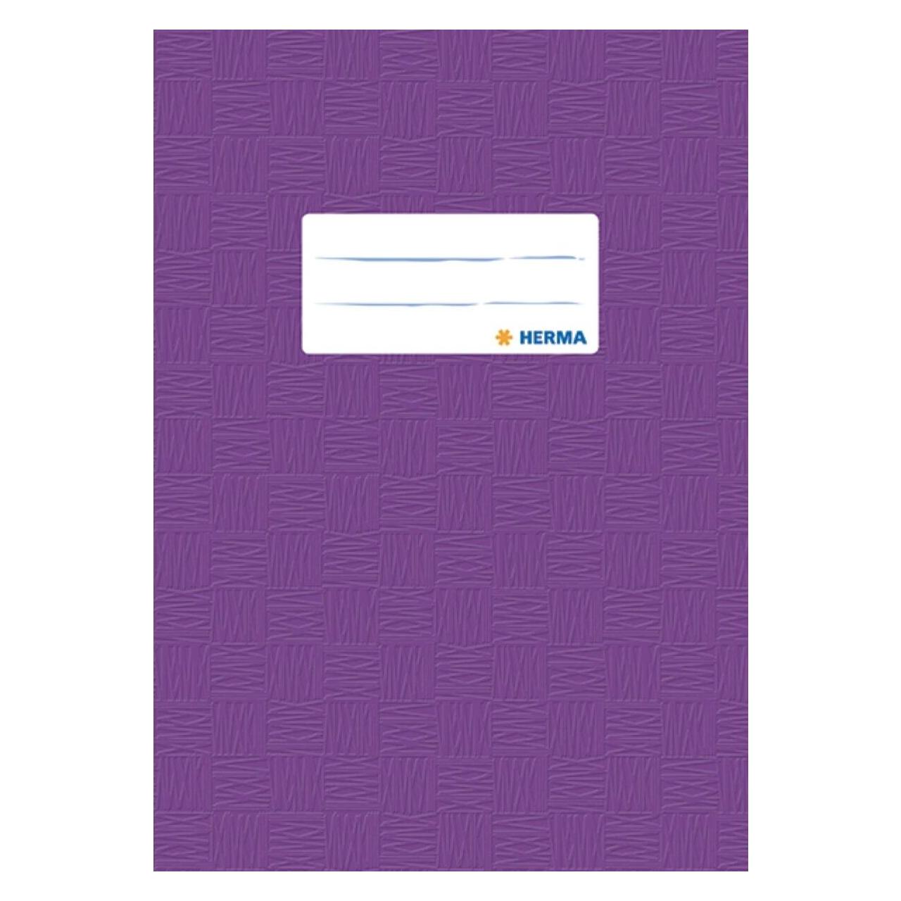 Herma Heftschoner, DIN A5, aus PP, violett gedeckt (A5) (7426)