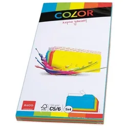 ELCO Briefumschlag C5/6 DL, HK, sortiert, 100 g, 229 x 114 mm, 1 Box = 250 Stück