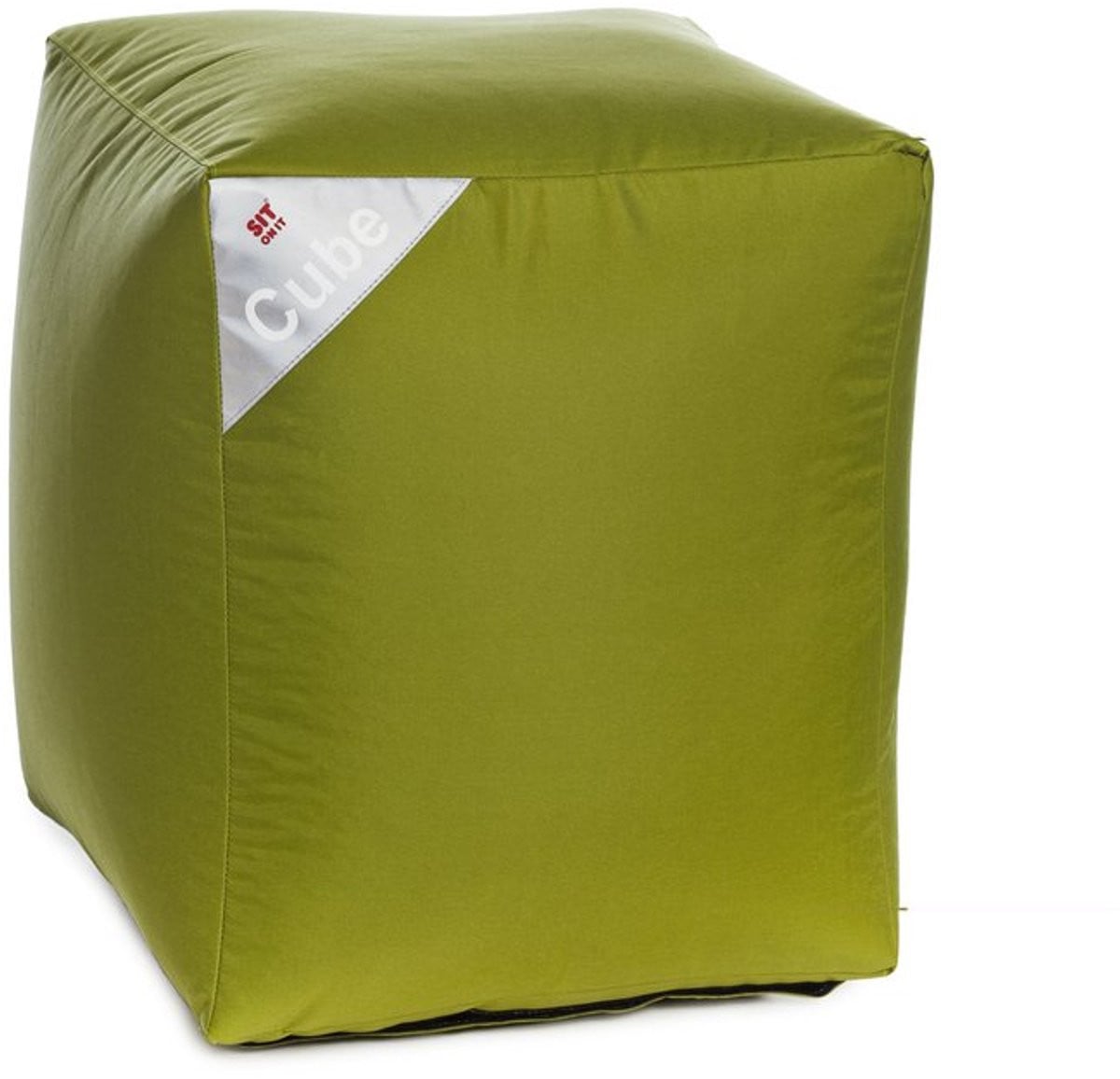 Sit On It Cube's Poef Zitzak - Olive