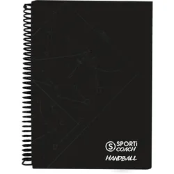 Sporti, Heft + Block, notizbuch coach handball mit spiralbindung a4 (A4)