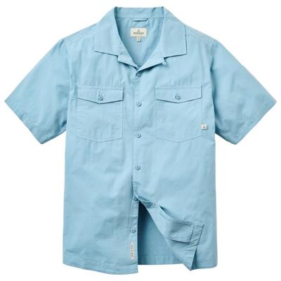 Passenger - Acreage Organic Cotton Shirt - Hemd Gr S blau