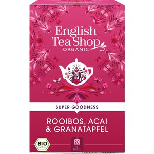 EnglishTeaShop Tee Super Goodness, BIO, Rooibostee, 30 g, 20 Beutel