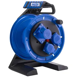 HEDI Vollkunststoff-Kabeltrommel Generation 7 Companion Ø 250 mm, leer Camping - K7A000TFC