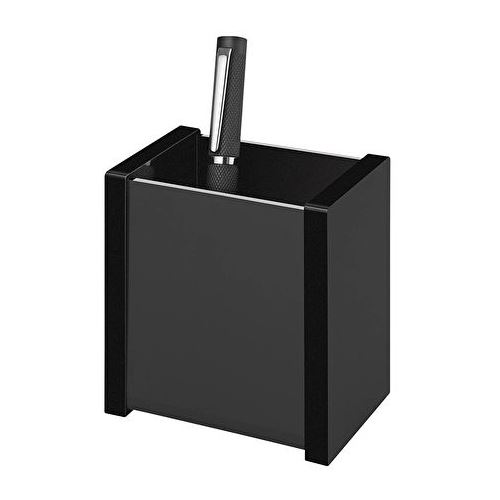WEDO Stiftehalter Black Office schwarz Acryl 6,0 x 8,7 x 9,6 cm