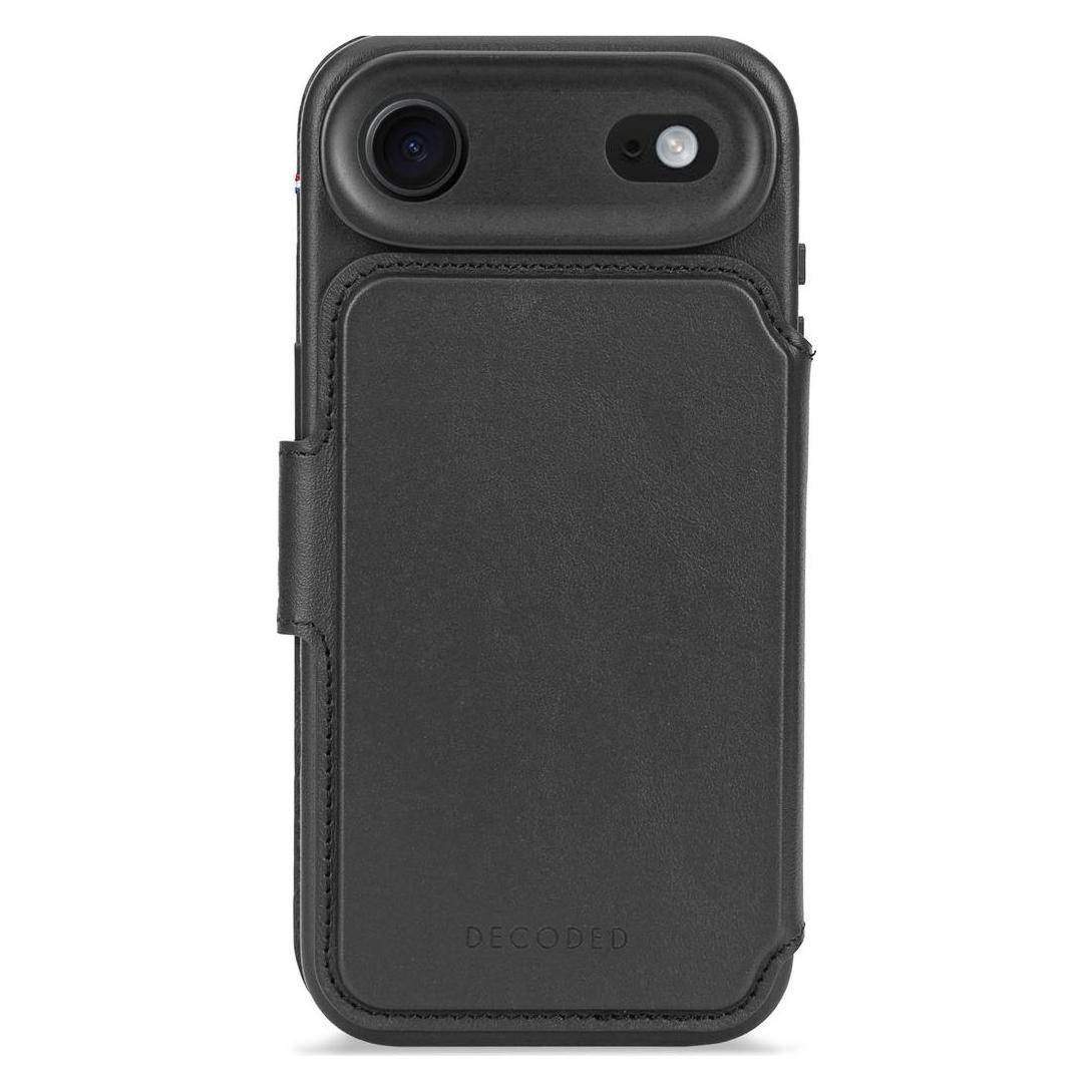 Decoded Leather Detachable Wallet Apple iPhone Air Black (Apple iPhone Air) (D26IPO17ADW5BK)