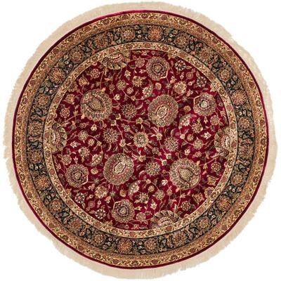 SAFAVIEH Couture Hand-knotted Royal Kerman Amrit Traditional Oriental Wool Rug with Fringe