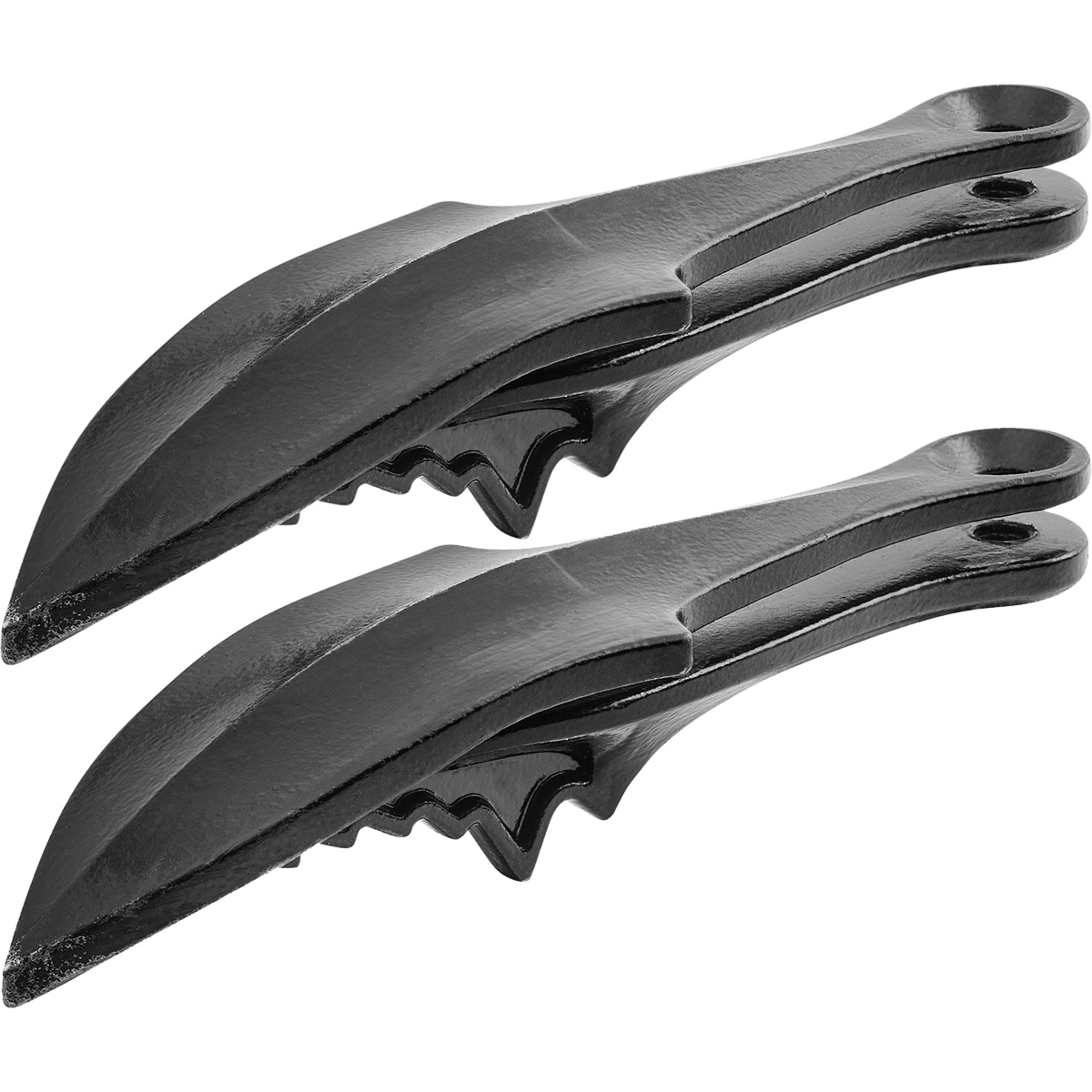 Edelrid Front Tooth Beast Alpine Ersatzfrontzackenset Eisklettern Zubehör schwarz Eisklettern