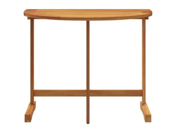 Black Friday  Table pliable de balcon - BURKE - Petite table - 90x60x72 cm bois d'acacia solide TTT1019