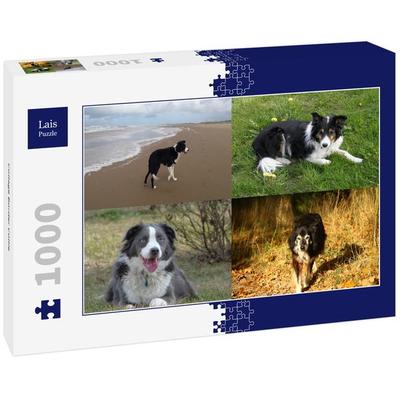 Lais Puzzle Collage Border Collie 1000 Teile