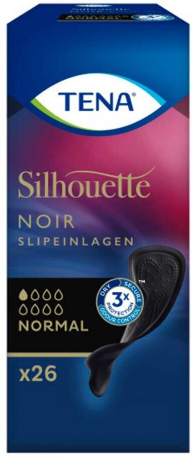 Tena Silhouette Slipeinlagen normal noir