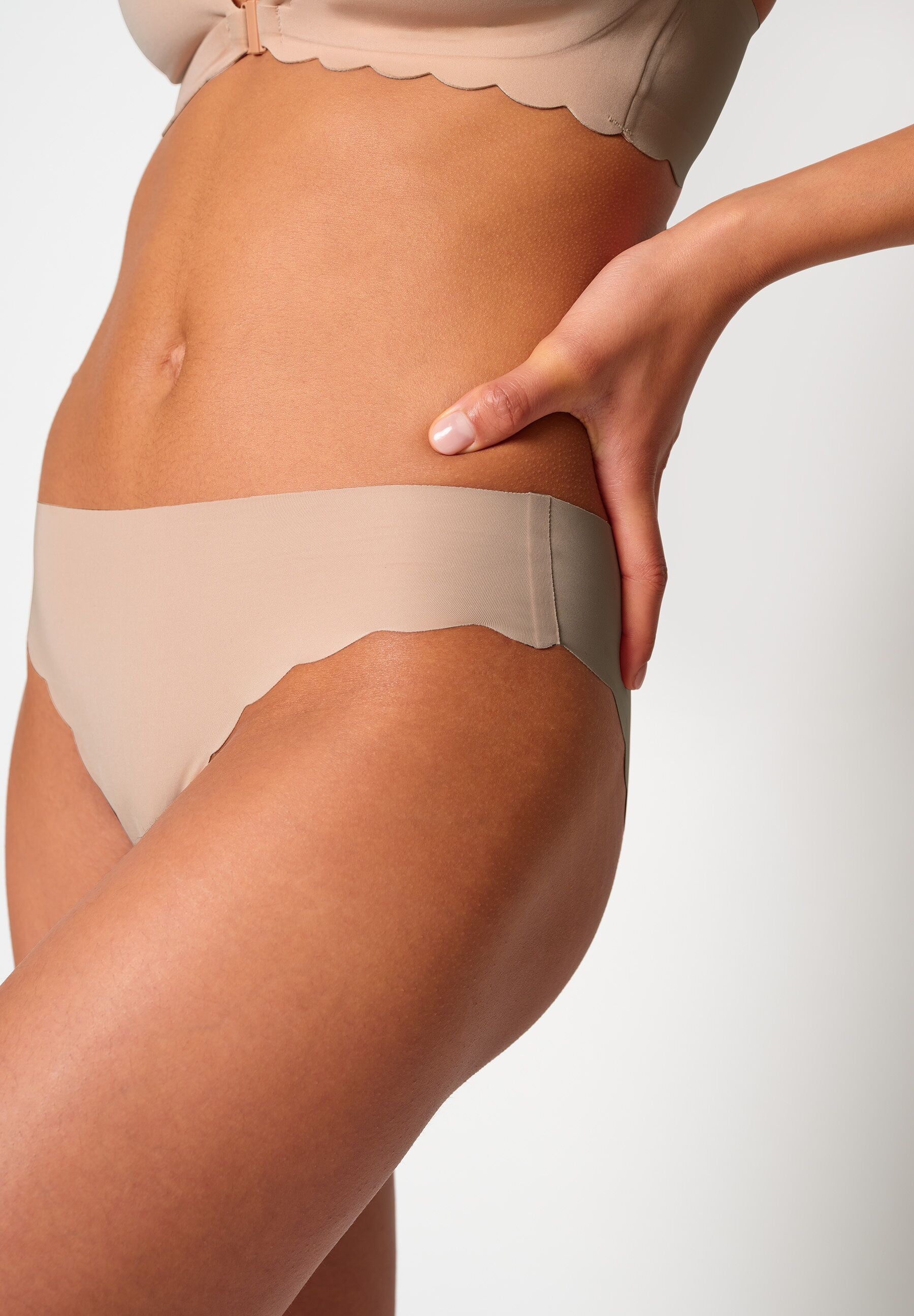 Rioslip SKINY "Sensation", Damen, Gr. 36, beige, Obermaterial: 56% Polyamid, 44% Elasthan, unifarben, Unterhosen Rioslip, Topseller