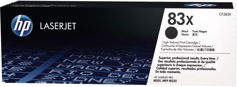 HP 83X (CF283X) - Schwarz - Toner - Hohe Kapazität