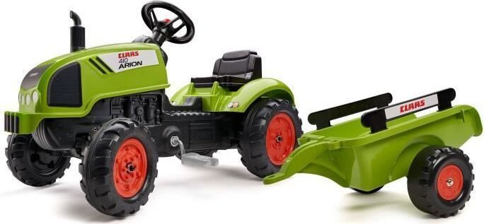 Falk Trekker met aanhanger Claas Class Arion voor kinderen vanaf 2 jaar