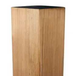 Holzpfosten Kiefer 9 x 9 x 150 cm – Zaunpfosten aus Kiefer, druckimprägniert – Zaunpfahl gehobelt -  quadratischer Pfosten – Pfosten für Zaunanlagen