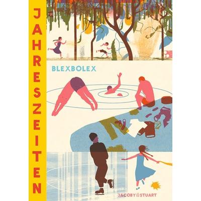 Jahreszeiten, Gebundene Ausgabe von Blexbolex, Verlagshaus Jacoby & Stuart