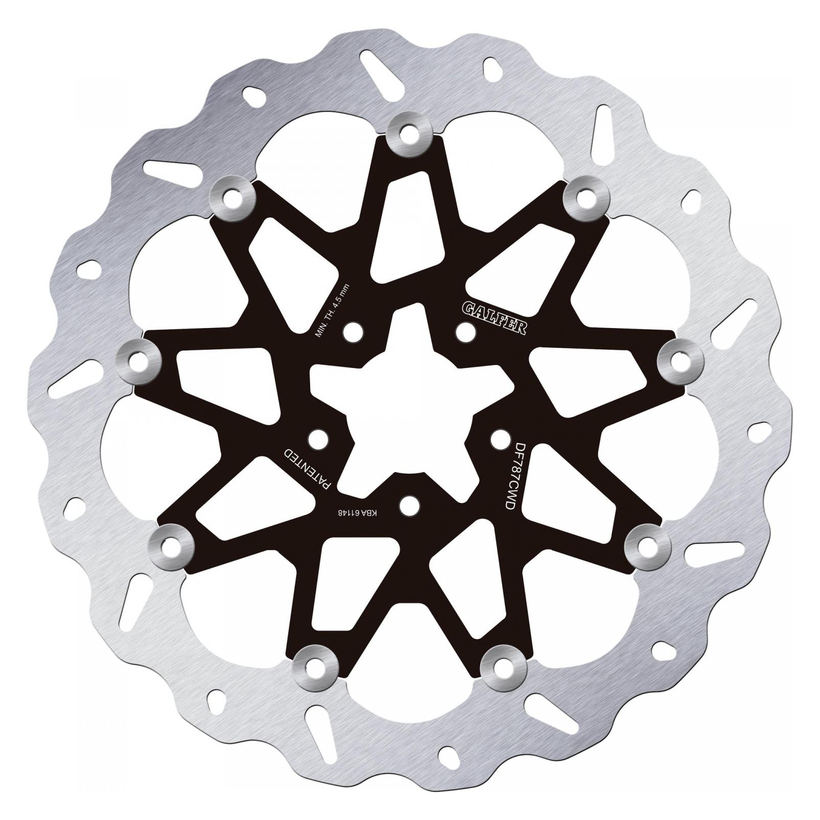 Galfer Bike Bremsscheibe Motorrad rechts (320 mm) (DF787CWD)