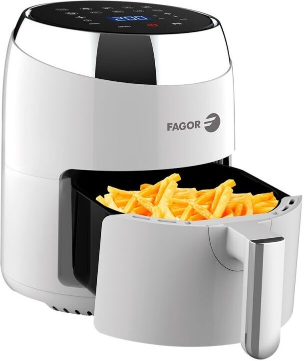 Fritadeira Eléctrica a Ar Naturfry 1400W 3,5L (Branco) - FAGOR