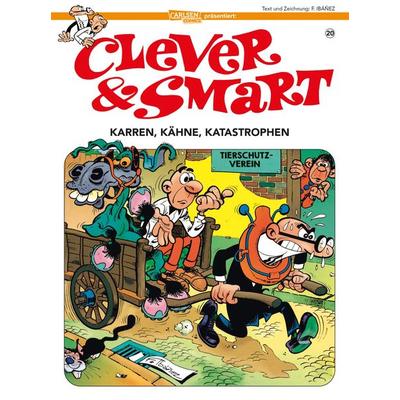 Clever und Smart 20: Karren, Kähne, Katastrophen, Taschenbuch von Francisco Ibáñez, Carlsen, 978-3-551-78890-0