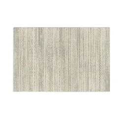Webteppich   ¦ beige ¦ Wolle ¦ Maße (cm): B: 80