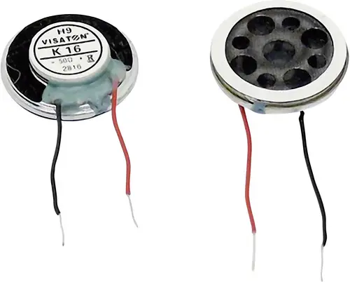 Visaton K 16 - 8 Ohm 0.63 Zoll 1.6cm Kleinlautsprecher 0.5W 8Ω