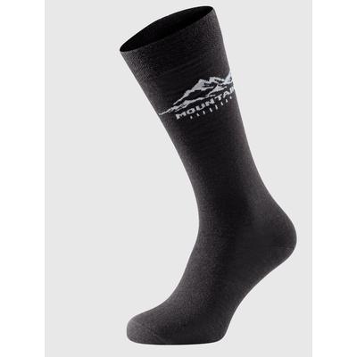 Kniestrümpfe WÄSCHEPUR, Herren, Gr. 2/39, schwarz, 53% Wolle, 46% Polyamid, 1% Elasthan, Socken Kniestrümpfe