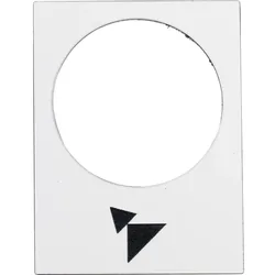 Schneider Electric Symbolschild ZB2BY4915