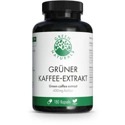 GREEN NATURALS Grüner Kaffee-Extr.100% Koffein Kps 180 St