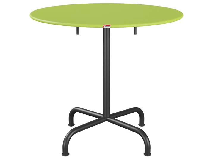 Metall-Tisch Rigi Rund von Schaffner / Farbe: Hellgrün / Grösse: x cm