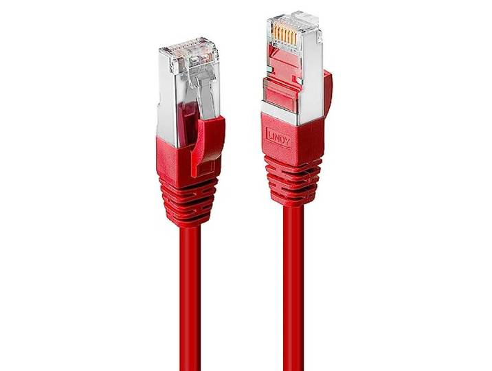 LINDY 45623 Premium Patchkabel Categorie 6 S/FTP PIMF Halogeenvrije 2 Meter Rood