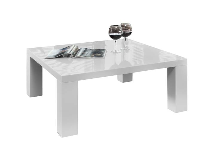 Salontisch Danny weiss Holz B 90 T 90 cm