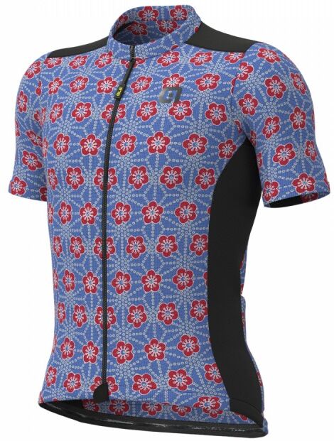 ALE' Maglia ciclismo gravel MTB  KHAKI blu